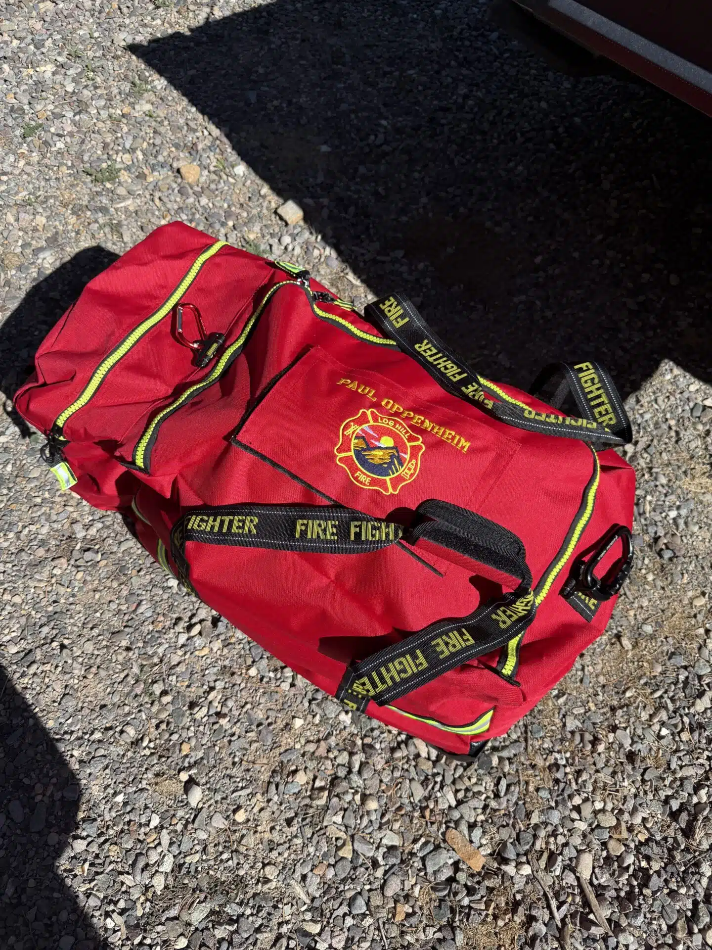 Customer photo: Rolling Firefighter Turnout Gear Bag
