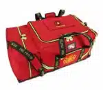 lightning x lxfb10 fb10 3xl xxxl large jumbo fireman firefighter turnout bunker gear bag red step in with custom embroidered department logo