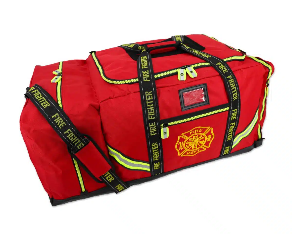 lightning x lxfb10 fb10 3xl xxxl large jumbo fireman firefighter turnout bunker gear bag red step in