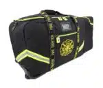 lightning x lxfb10wv firefighter step in rolling turnout bunker gear bag with wheels and reflective black