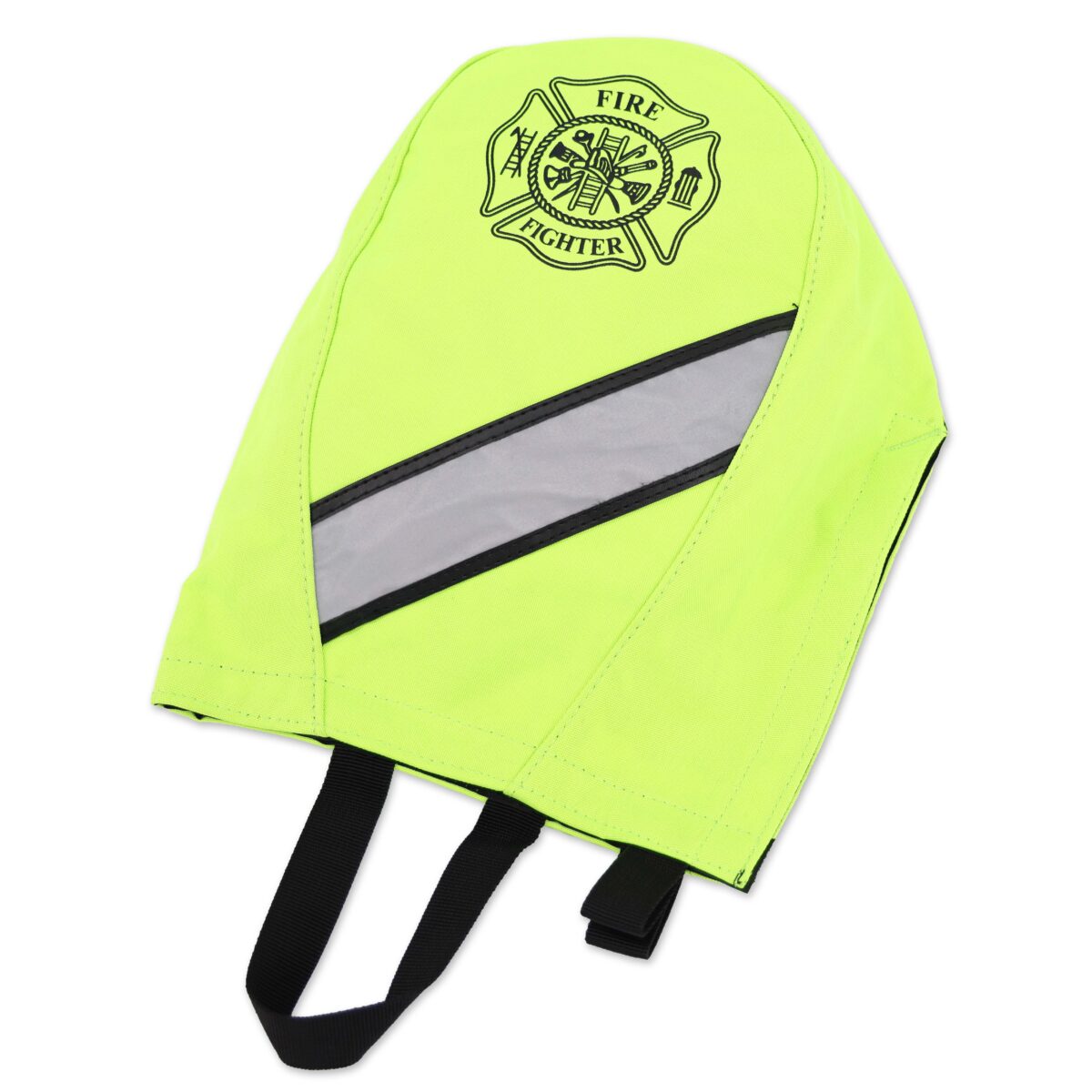 lightning x deluxe fleece lined scba mask facepiece face piece respirator gear bag for firemen firefighter gift with reflective red fluorescent yellow black pink