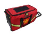 Lightning X Premium Rolling Turnout Bunker Gear Bag w/ Wheels for Firefighters + Luggage Style Handle