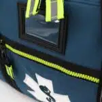 LXRB40 Lightning X Rescue Squad EMS Turnout Gear Jumpsuit Step In Duffel Bag Star of Life Blue Gear Bunker Fire Firefighter for Medics Extrication Jumpsuit reflective