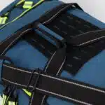 LXRB40 Lightning X Rescue Squad EMS Turnout Gear Jumpsuit Step In Duffel Bag Star of Life Blue Gear Bunker Fire Firefighter for Medics Extrication Jumpsuit molle