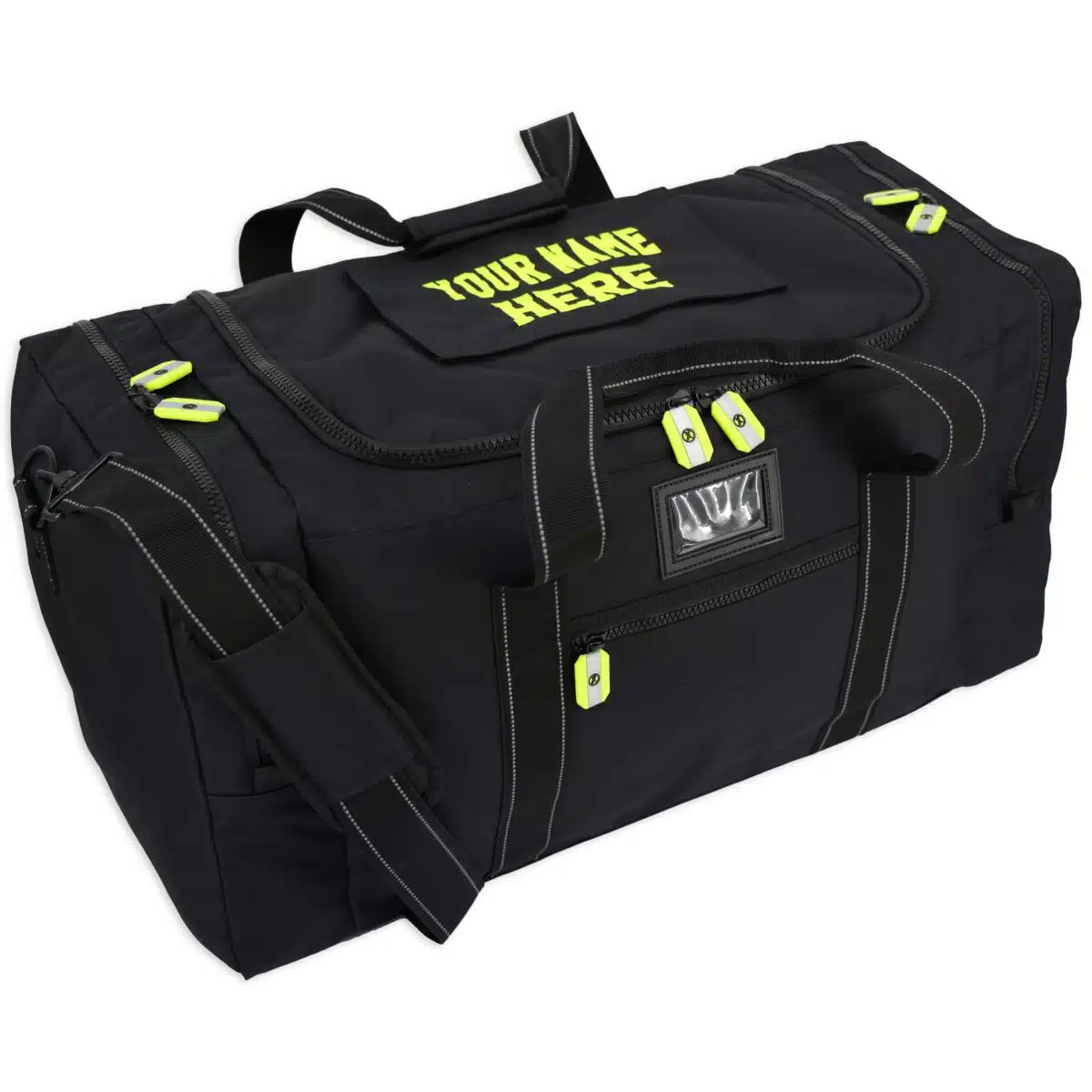 Lightning X LXPB40 firefighter police tactical swat overnight duffle duffel gear bag for turnout fire stealth black PB40 customized embroidery embroidered name monogram