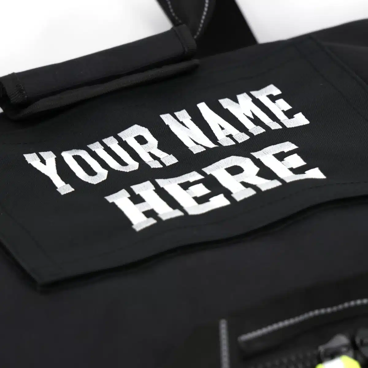 Lightning X LXPB40 firefighter police tactical swat overnight duffle duffel gear bag for turnout fire stealth black PB40 customized embroidery embroidered name monogram