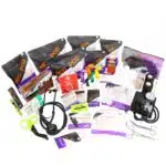 Lightning X EMT First Aid Supplies, 240 Items Including Bandages, Burn Dressings, Nitrile Gloves & Shears