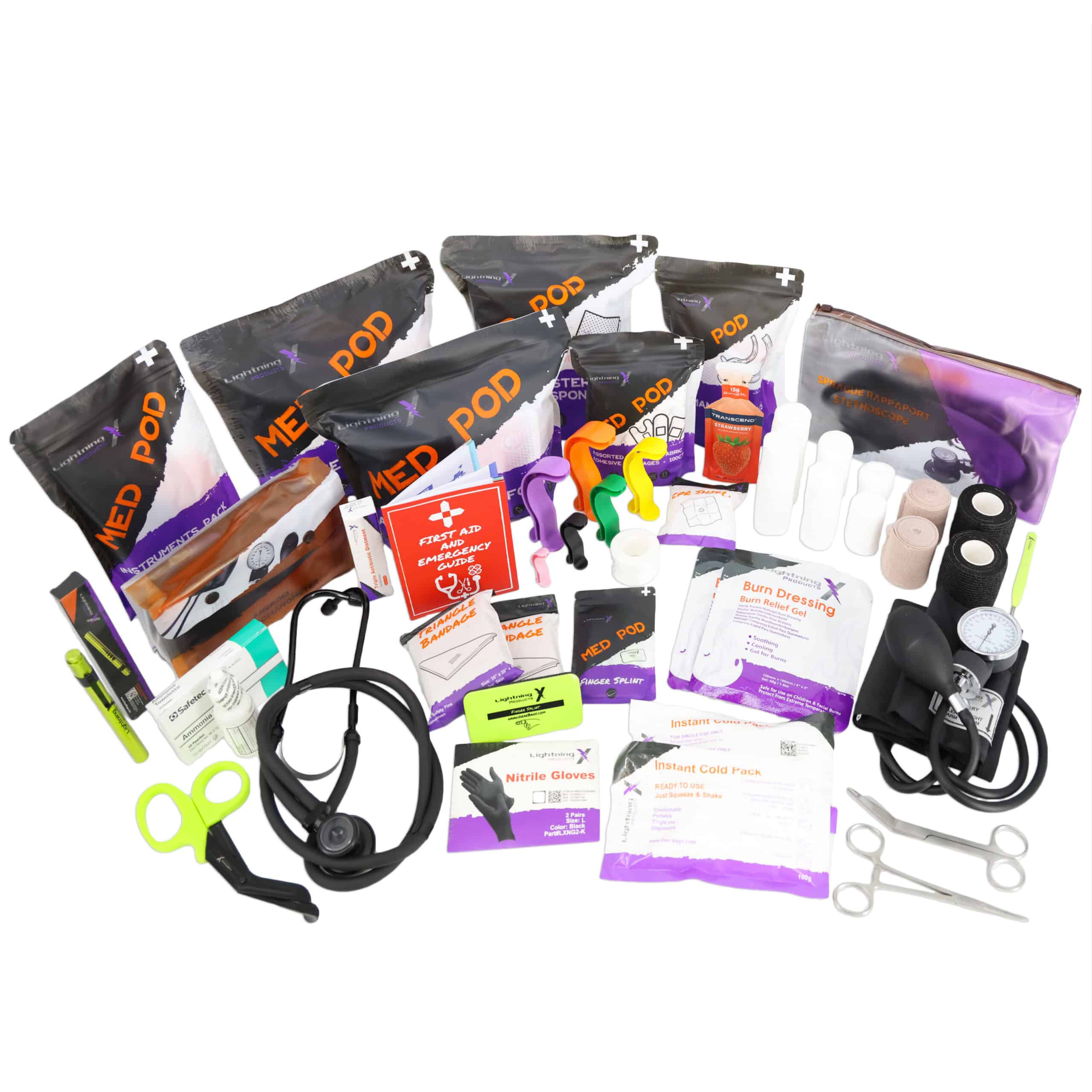 Lightning X Special Events EMT Medic Backpack Fully Stocked