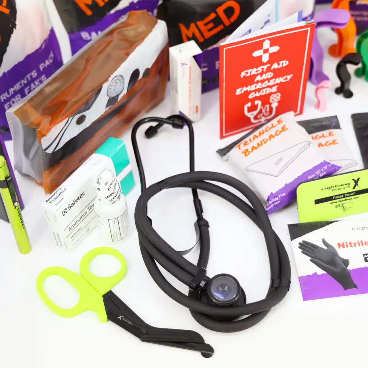 Lightning X Medic First Responder EMT First Aid Standard Trauma Refill Kit B