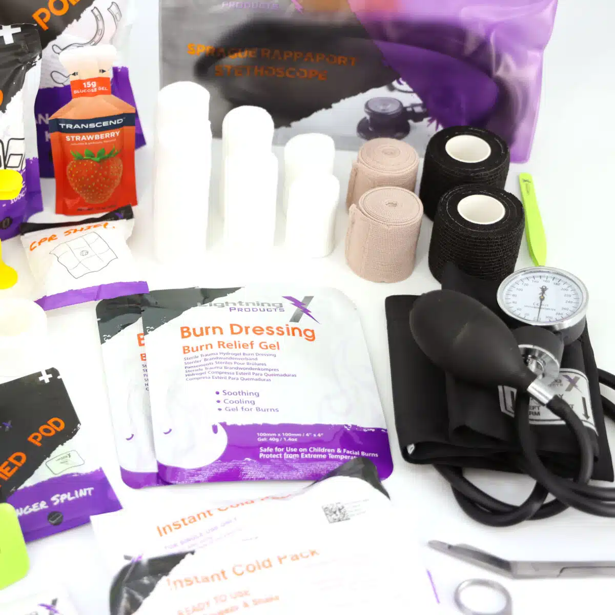 LXSMK-B Standard First Aid Trauma Refill Kit – EMS Restock Pack - Image 2