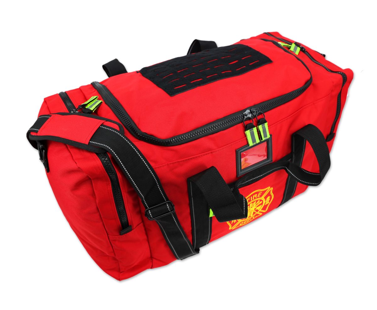 Lightning X LXFB40 step in turnout gear bag red w/ reflective