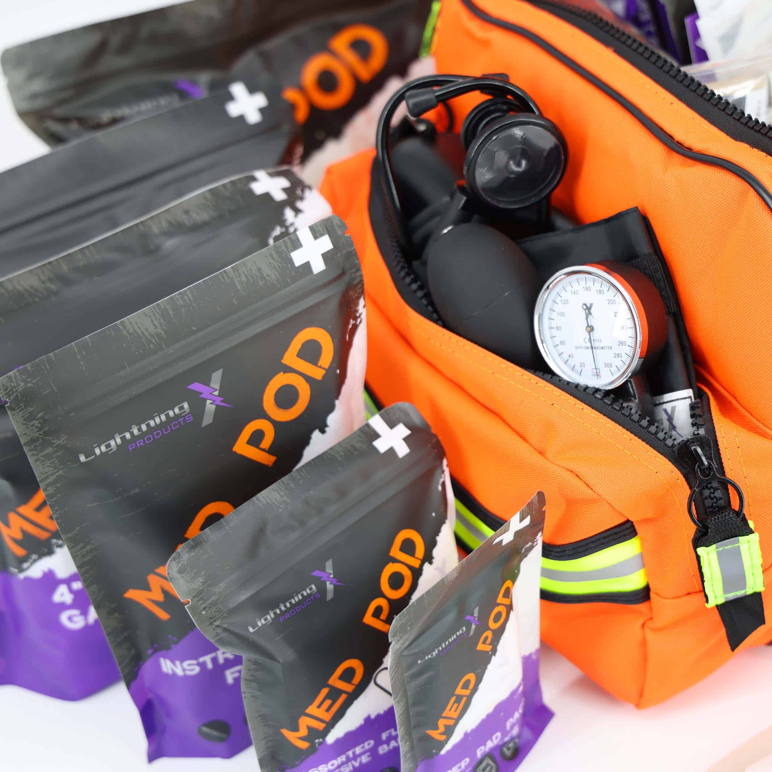 Lightning X Large EMT Kit | Fully Stocked w/ Over 240 Supplies