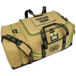 Lightning X 3XL Premium Ripstop Turnout Bunker Gear Bag Matches Turnout Gear + Reflective LXFB10XT for firefighters with custom embroidery embroidered name logo monogram gift idea