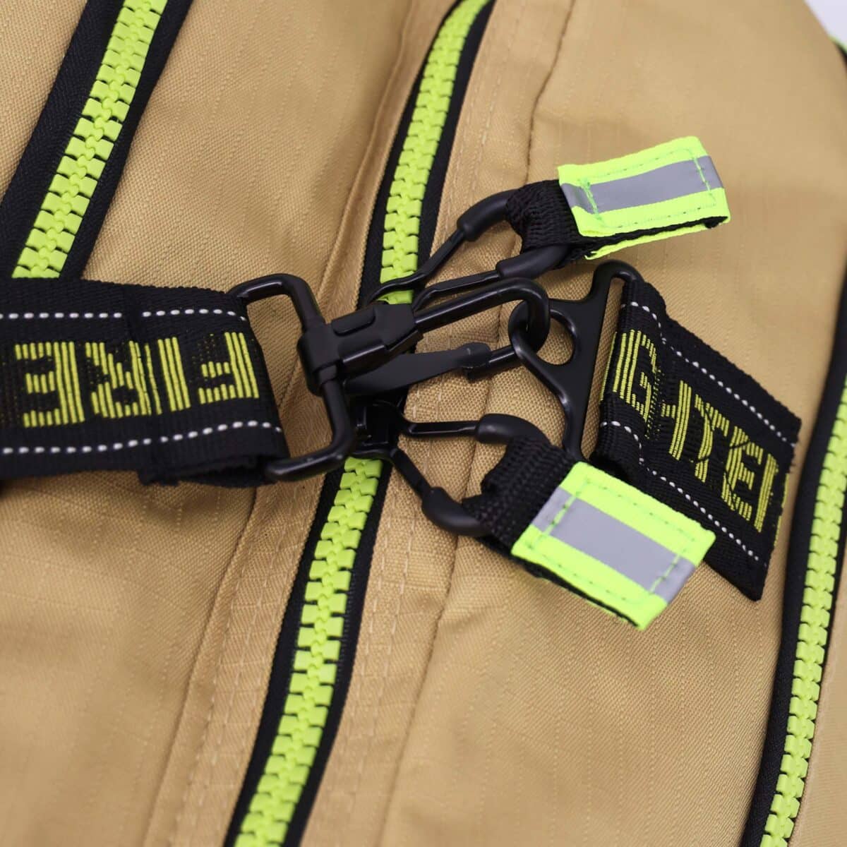 Lightning X 3XL Premium Ripstop Turnout Bunker Gear Bag Matches Turnout Gear + Reflective LXFB10XT for firefighters