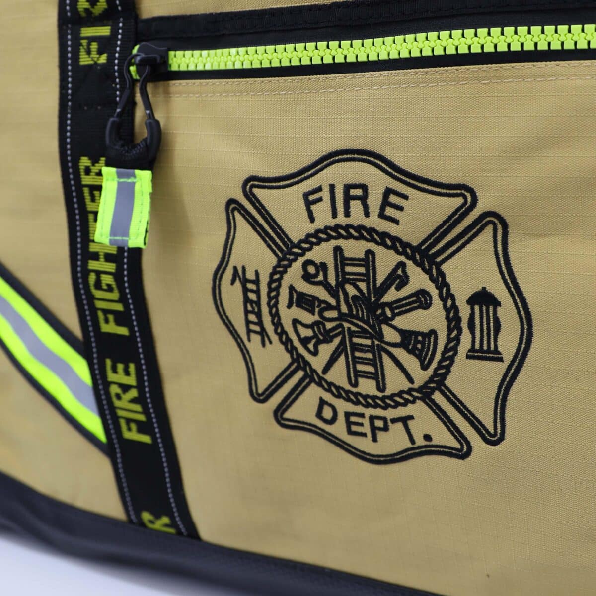 Lightning X 3XL Premium Ripstop Turnout Bunker Gear Bag Matches Turnout Gear + Reflective LXFB10XT for firefighters