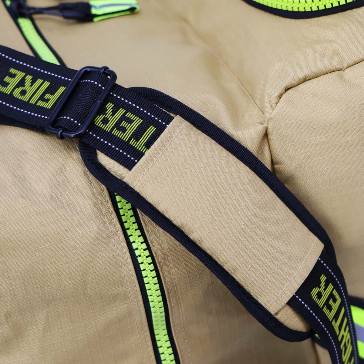 Lightning X 3XL Premium Ripstop Turnout Bunker Gear Bag Matches Turnout Gear + Reflective LXFB10XT for firefighters