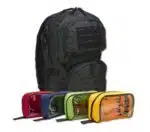 Premium tactical backpack w/ modular pouches & hydration port