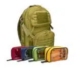 Premium tactical backpack w/ modular pouches & hydration port