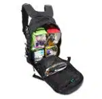Lightning X premium tacmed molle trauma backpack kit fully stocked gear bag for ems emt first responder w/ first aid supplies including quikclot, tourniquet, israeli bandage, nasal airways and professional medical supplies with removable colored organizer pouches