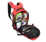 Lightning X premium tacmed molle trauma backpack kit fully stocked gear bag for ems emt first responder w/ first aid supplies including quikclot, tourniquet, israeli bandage, nasal airways and professional medical supplies with removable colored organizer pouches