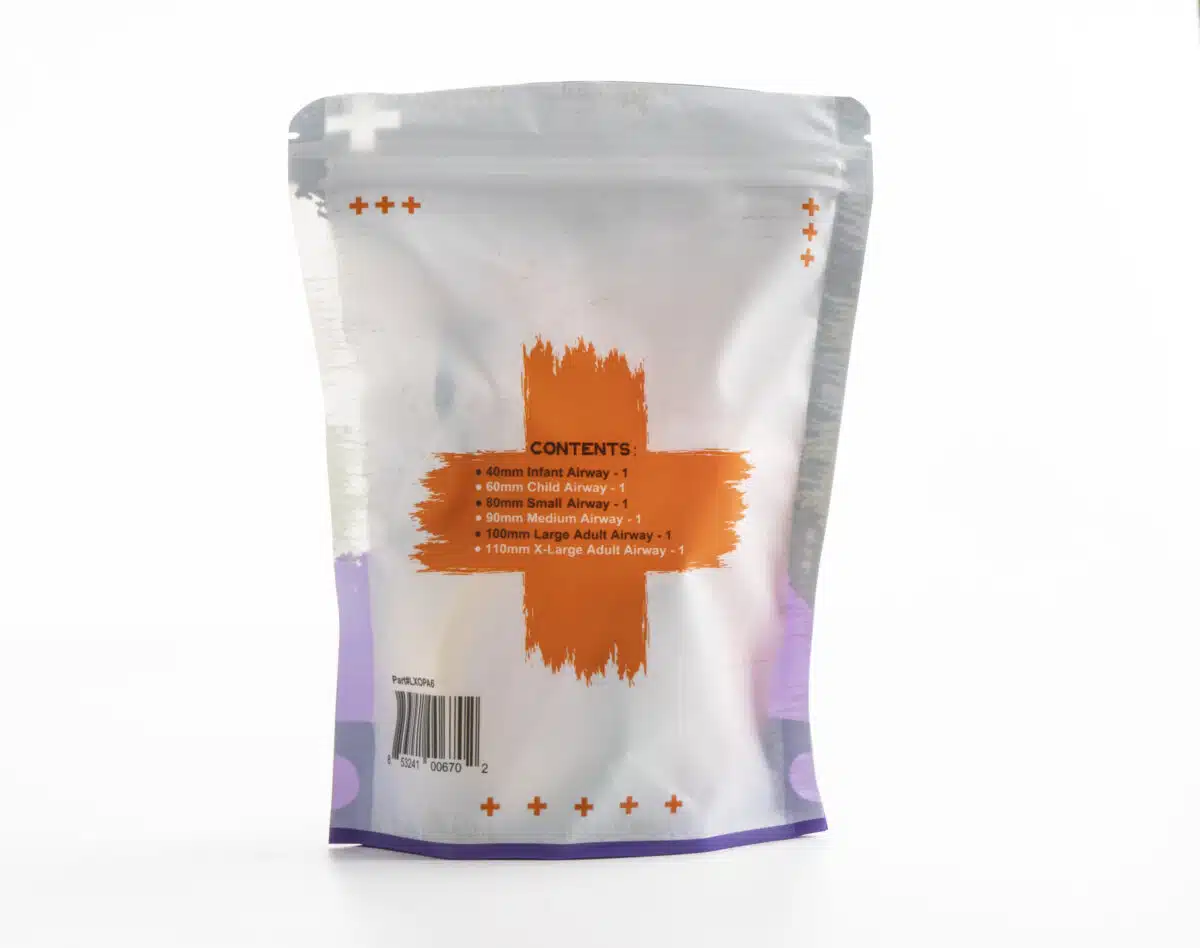 berman oral airway set, emergency airway management, dual channel oral airway, color-coded airway kit, latex-free oral airways, EMS airway supplies, first responder airway kit, medical airway adjuncts, OPA airway set.