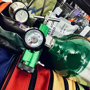 mini o2 oxygen tank valve regulator breathing cylinder o-15lpm 0-25 adjustable flow