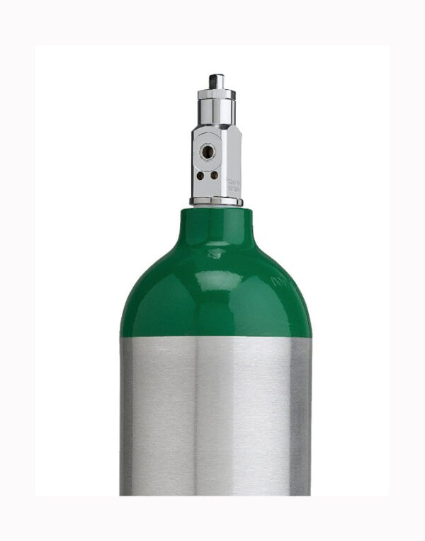 lightning x medical oxygen cylinder d med for breathing treatment, cpr and first aid