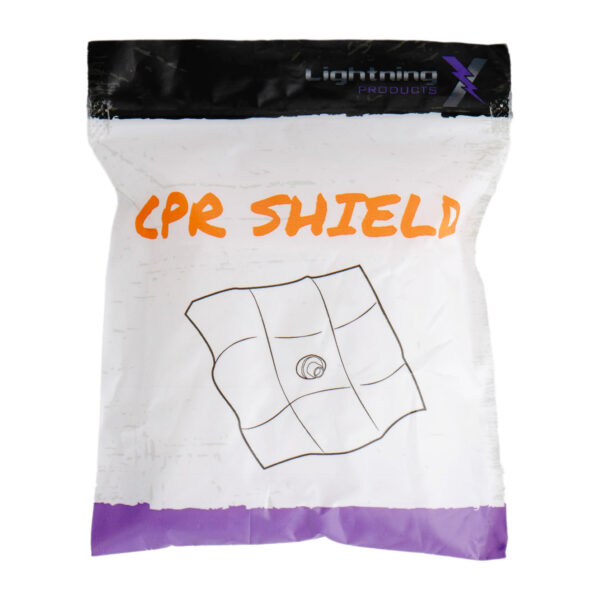 lightning x cpr face shield mask faceshield with one way valve pocket sized