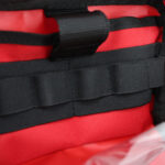 EMS accessory pouch kit for EMT trauma bags with red blue green yellow organizer pouches by Lightning X