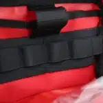 EMS accessory pouch kit for EMT trauma bags with red blue green yellow organizer pouches by Lightning X