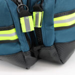 lightning x mb35 lxmb35 trauma bag reflective zipper pulls hi vis heavy duty first aid responder jump bag blue