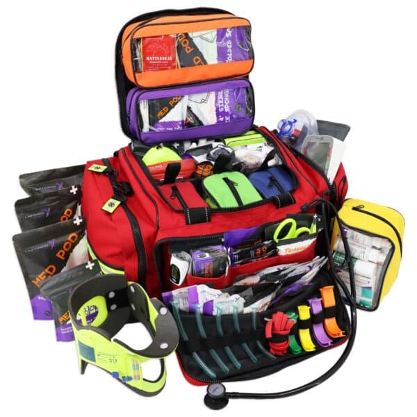 Lightning X Modular Trauma Kit w/ Colored Pouches | MB35-SKF