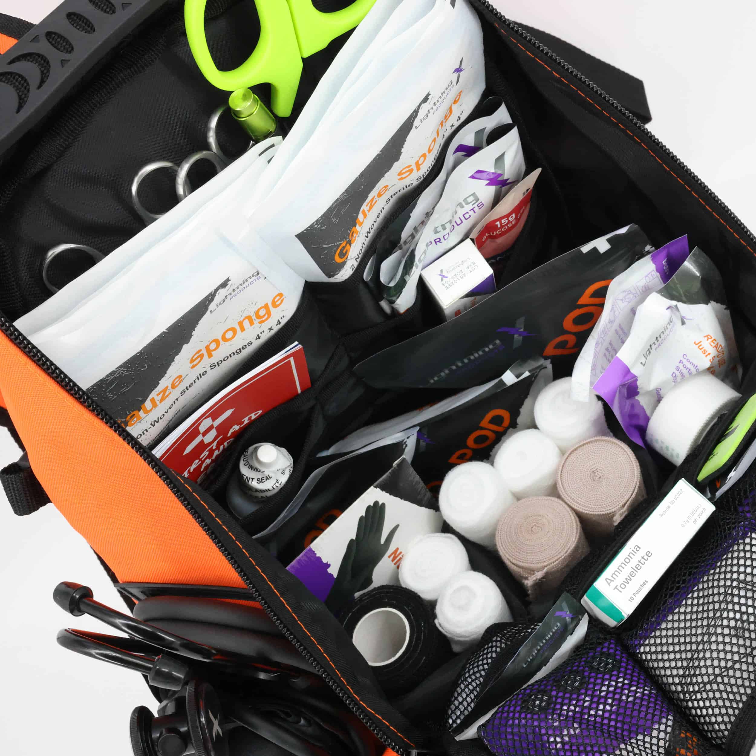 Lightning X Special Events EMT Medic Backpack Fully Stocked