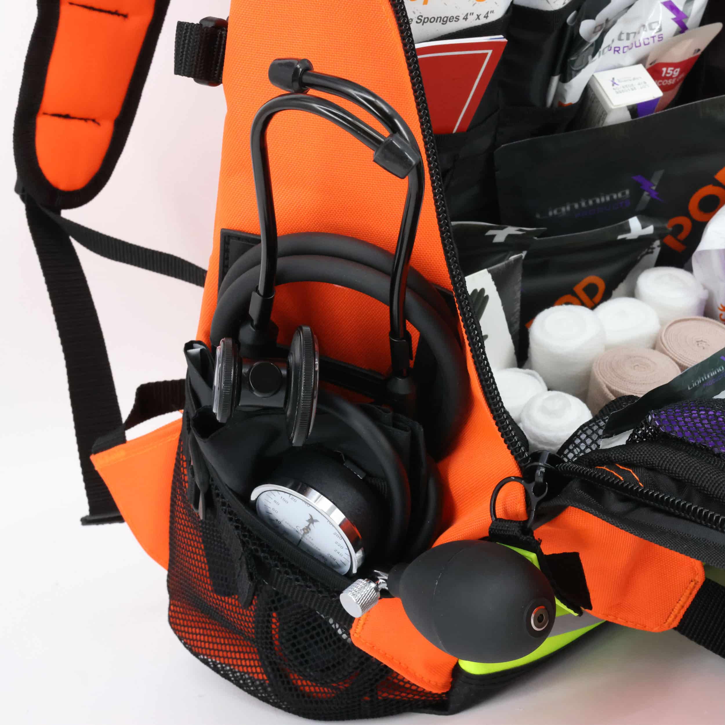 Lightning X Special Events EMT Medic Backpack Fully Stocked