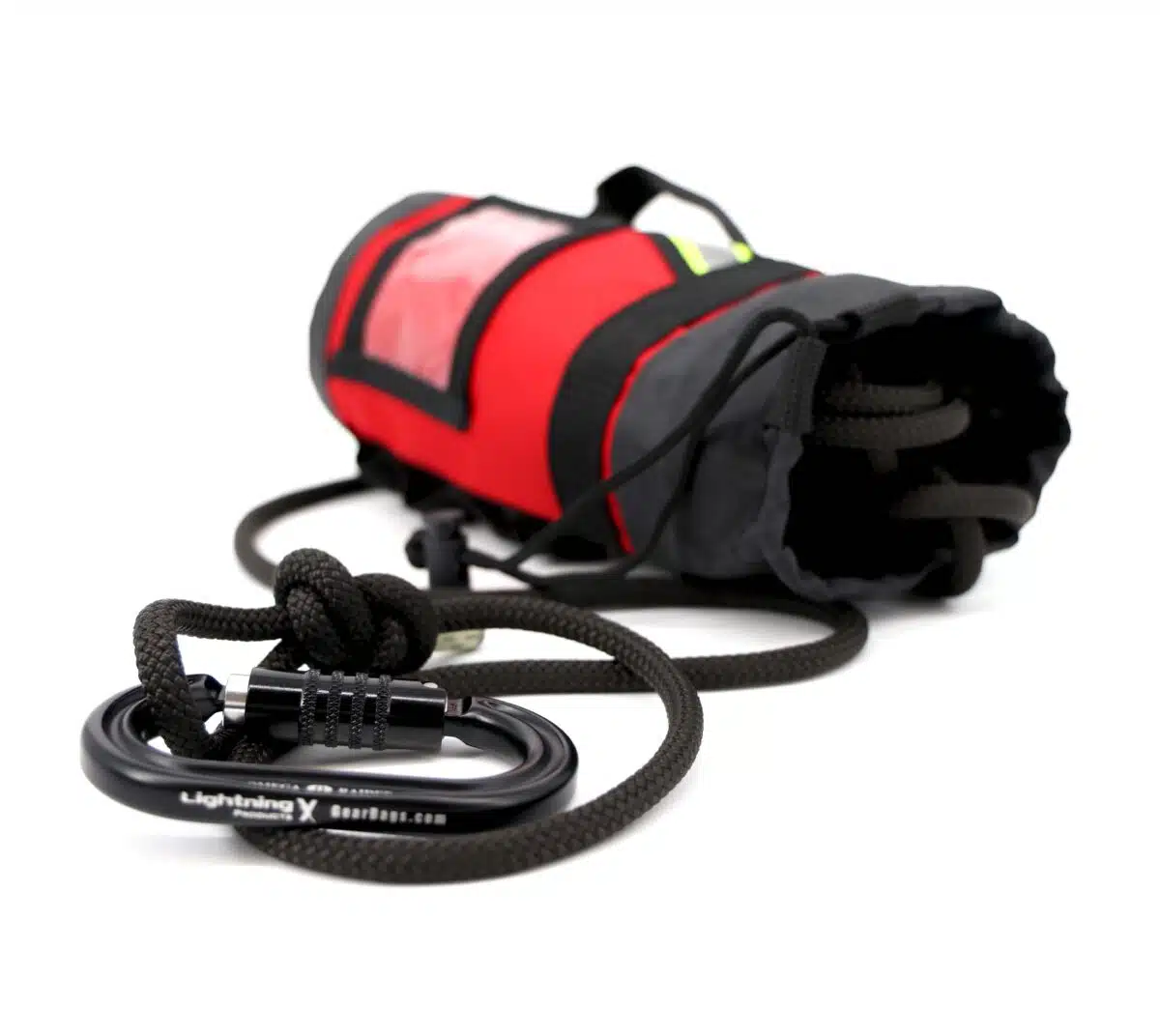 lightning x personal rope bag and bailout escape kit for firefighters