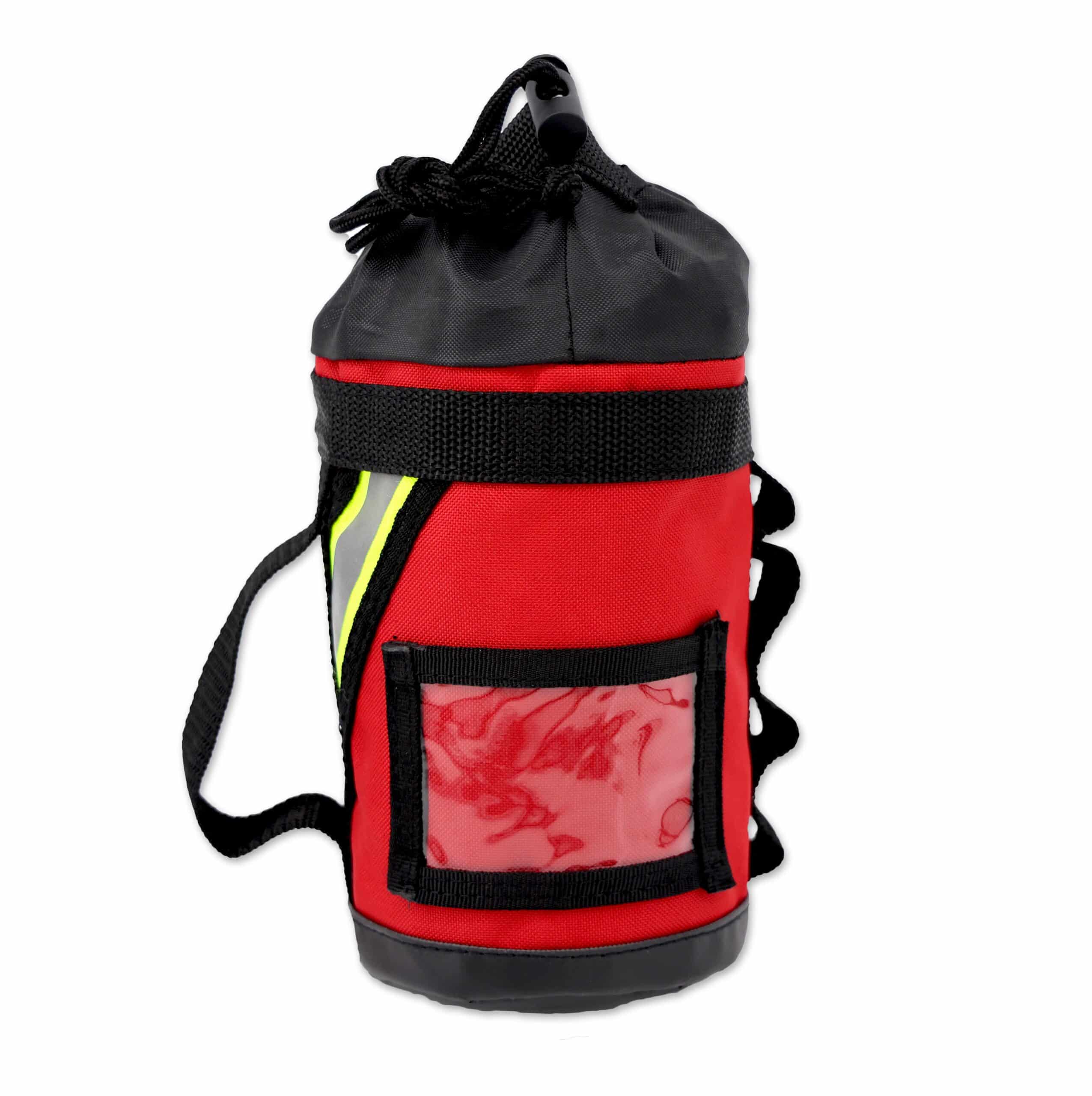 Lightning x Fire Rescue Personal Rope Bag for Bail Out, Escape, Search & Climbing, Red