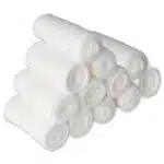 lightning x conforming stretch gauze roll rolled roller bandage 3" x 4.1yd individually wrapped pack of 12 rolls