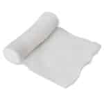 lightning x conforming stretch gauze roll rolled roller bandage 4" x 4.1yd individually wrapped