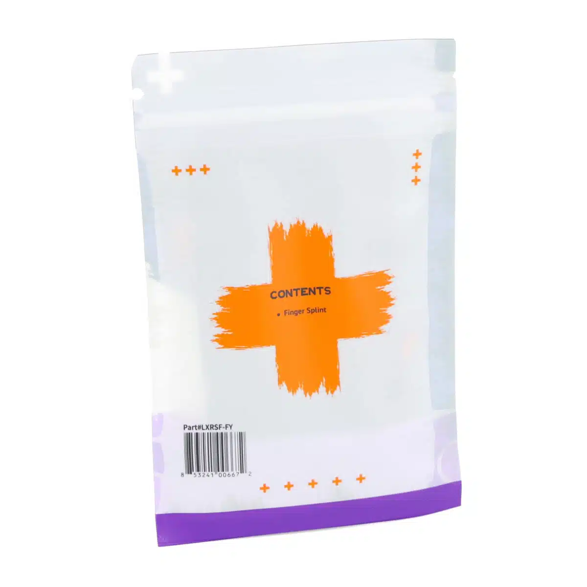 The Lightning X Universal Foam Finger Splint With Aluminum Core