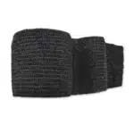 lightning x tactical black cohesive self adherent bandage wrap gauze 2" x 5 yards cling roll, great for first aid, tattoo and medical emergencies