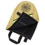 lightning x deluxe riptop fleece lined scba mask facepiece face piece respirator gear bag for firemen firefighter gift with reflective turnout gear fabric material colored