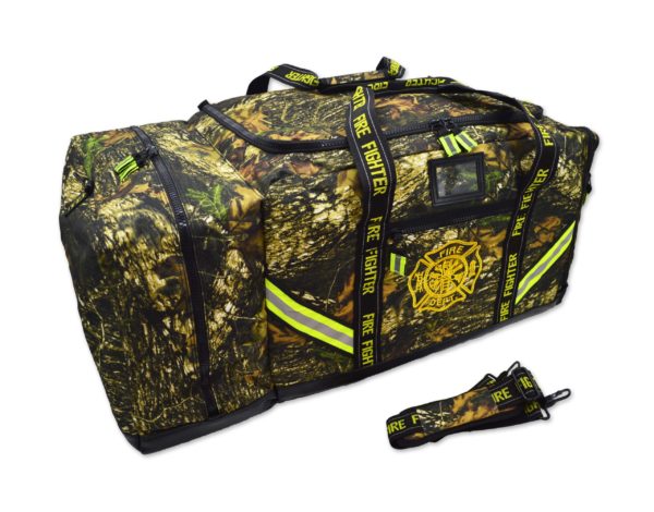lightning x 3xl jumbo step in turnout bunker gear bag deep woods camo camouflage lxfb10dc