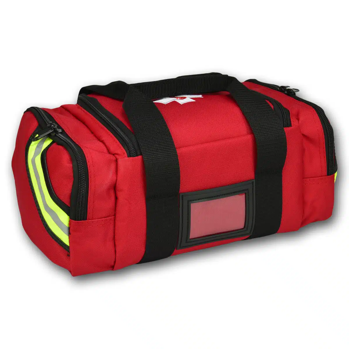 Compact first responder emt emergency medical bag red