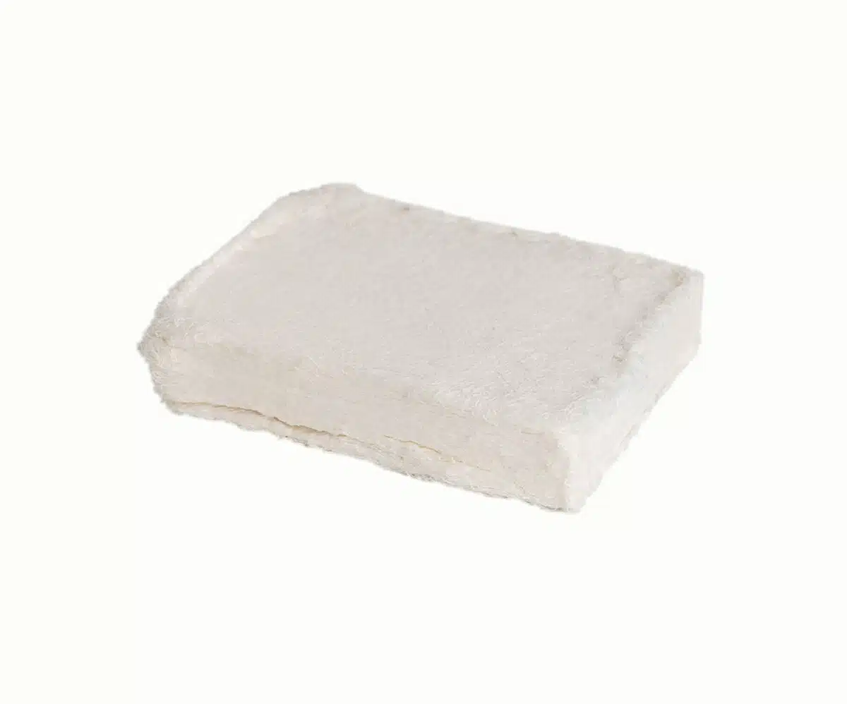 Unpackaged compressed krinkle gauze