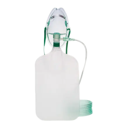 lightning x non rebreather oxygen therapy mask for breathing treatment