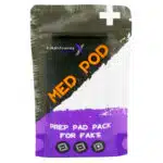 lightning x prep pads refill for first aid kits, includes alcohol wipes, pvp iodine wipes and sting & bite relief pads, 10 each