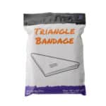 lightning x triangular triangle bandage for arm sling cravat with safety pins for first aid kits