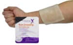lightning x hydrogel cooling burn relief gel dressing gauze care 4x4 4" x 4" for first aid skin care