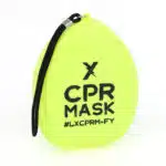 Premium CPR Pocket Mask | Hard Case | LXCPRM - Available in black or fluorescent yellow