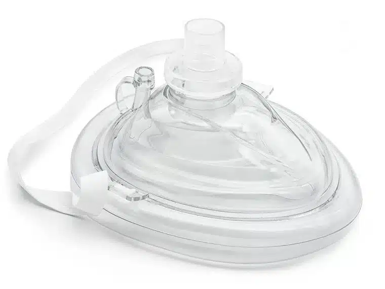 lightning x cpr mask in hard case face shield pocket sized